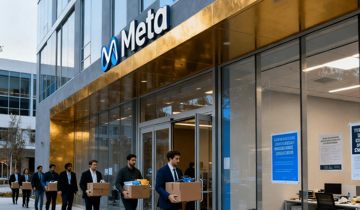 Home 12 Meta AI layoffs 2025 showing workforce restructuring at Superintelligence Labs with job cuts affecting 600 employees