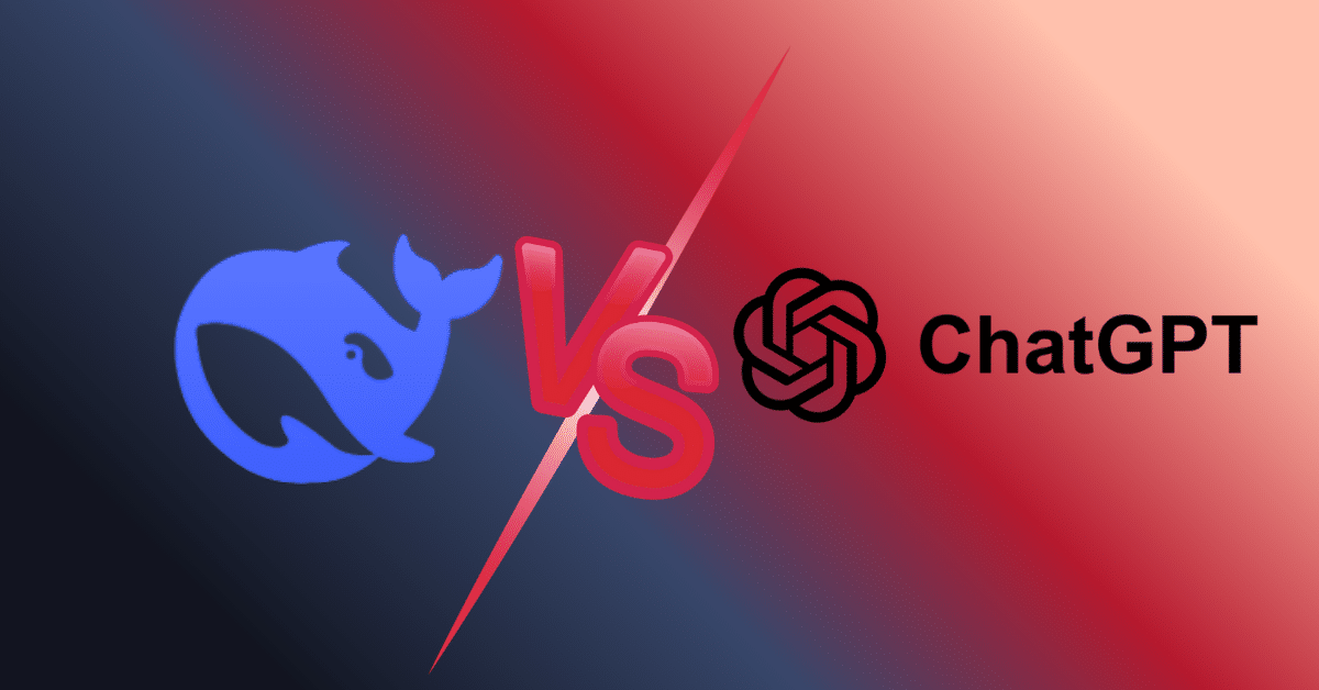 DeepSeek vs ChatGPT feature comparison 2025 showing AI model differences architecture coding capabilities pricing performance