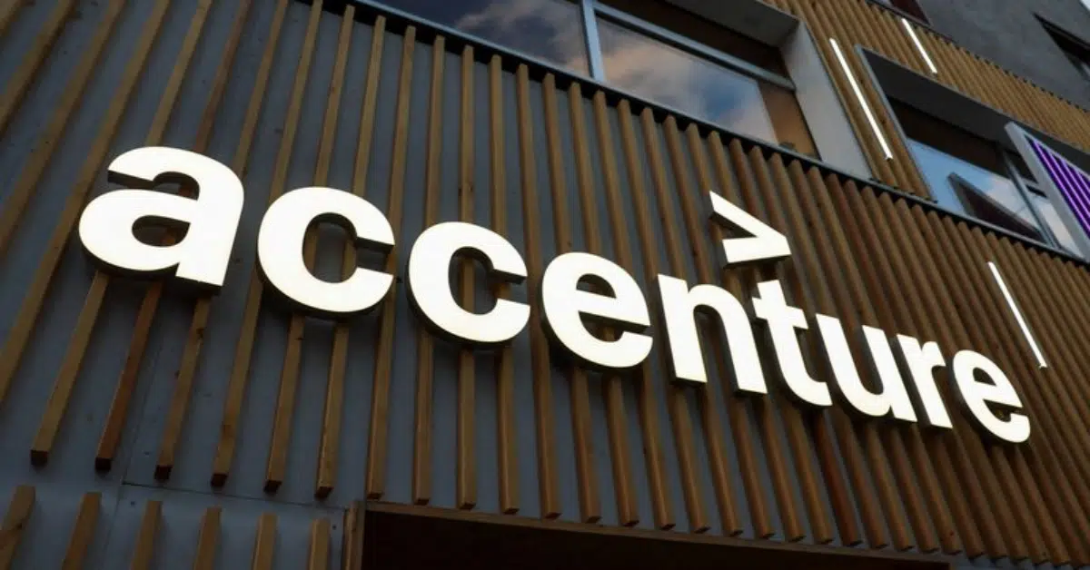 Futuristic digital illustration of Accenture Anthropic AI partnership scaling responsible enterprise AI across global industries.