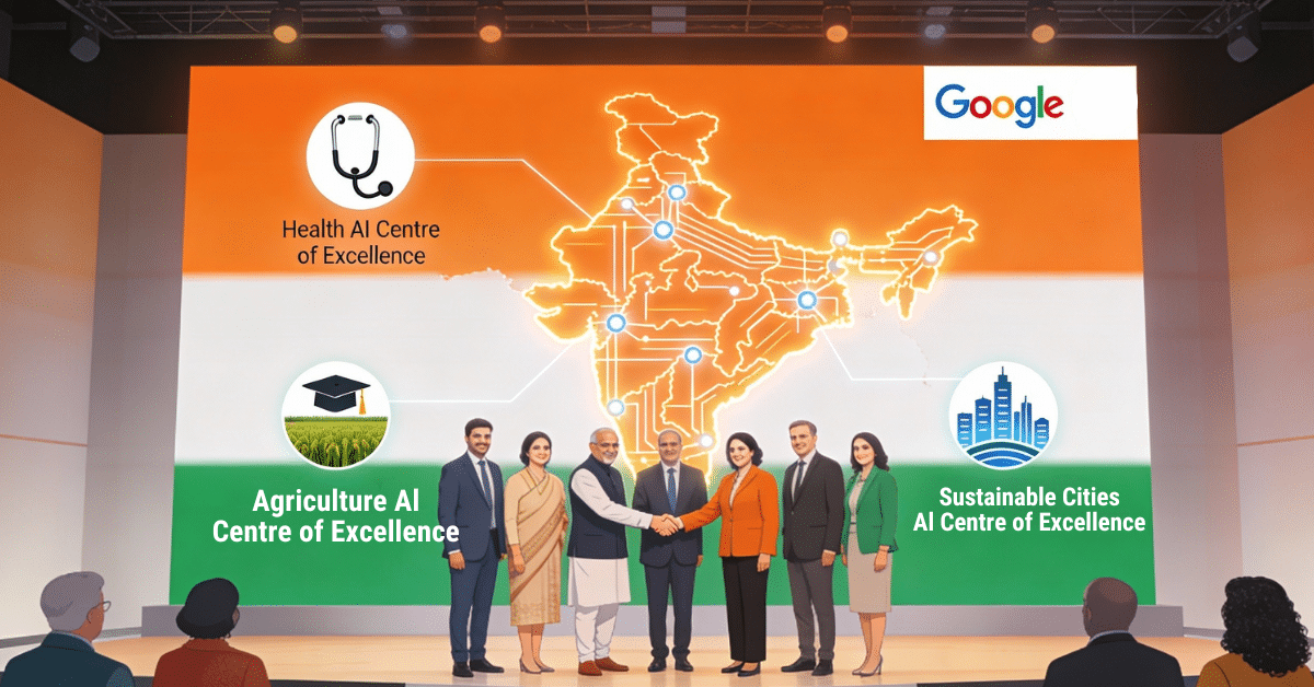 Google funding India AI Centres of Excellence with Game‑changing $8M