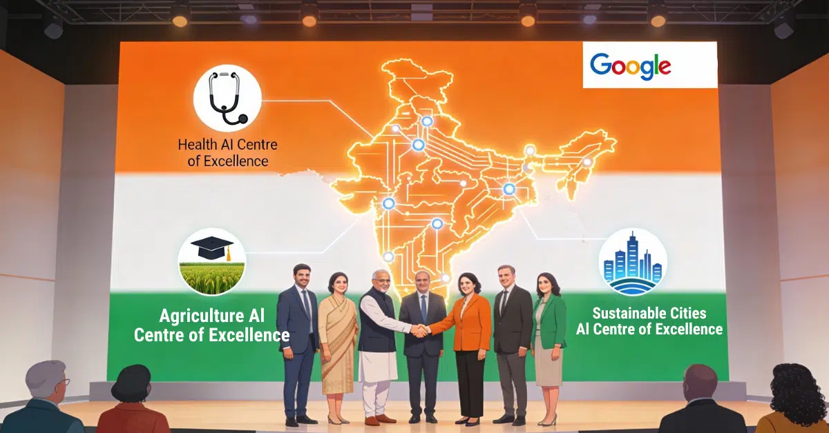 Google funding India AI Centres of Excellence with Game‑changing $8M
