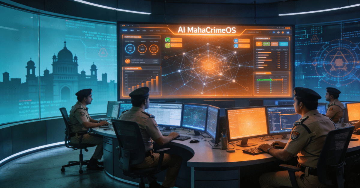 Revolutionary Microsoft AI copilot to fight cybercrime empowering Maharashtra police at high-tech command center with MahaCrimeOS dashboard