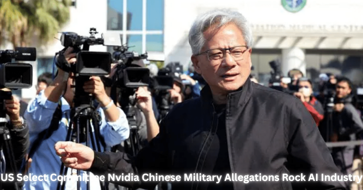 US Select Committee Nvidia Chinese military cyberpunk GPU clash: USA Capitol vs Beijing PLA drones