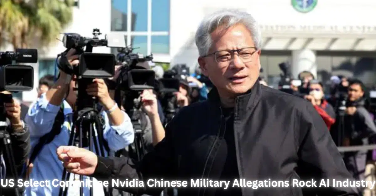 US Select Committee Nvidia Chinese military cyberpunk GPU clash: USA Capitol vs Beijing PLA drones